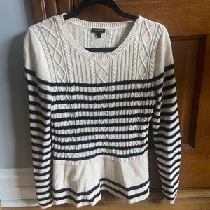 Talbots Small Striped sweater